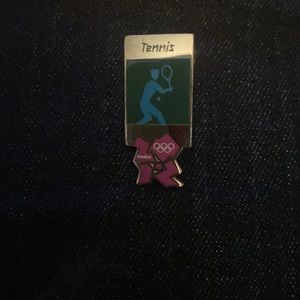 2012 Vintage London Olympics Tennis Pin.